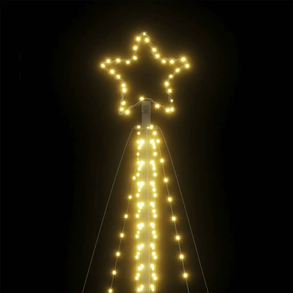 LED Christmas Tree Indoor Outdoor 478cm Warm White Lights 8 Effects