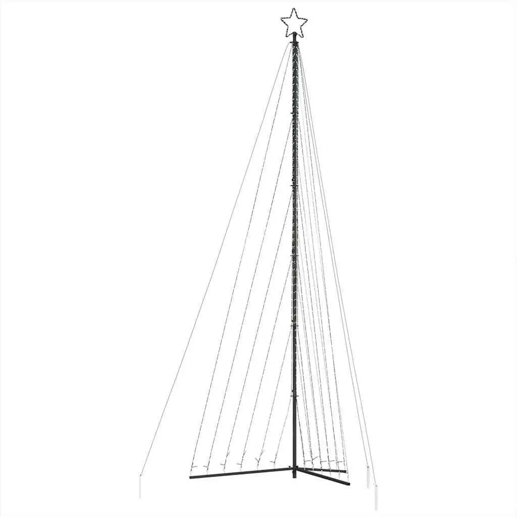 LED Christmas Tree Indoor Outdoor 478cm Cold White Holiday Decoration