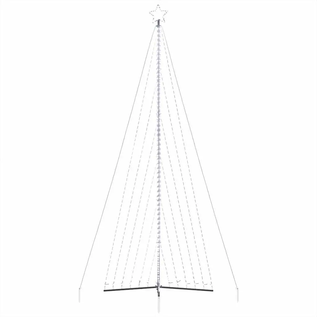 LED Christmas Tree Indoor Outdoor 478cm Cold White Holiday Decoration