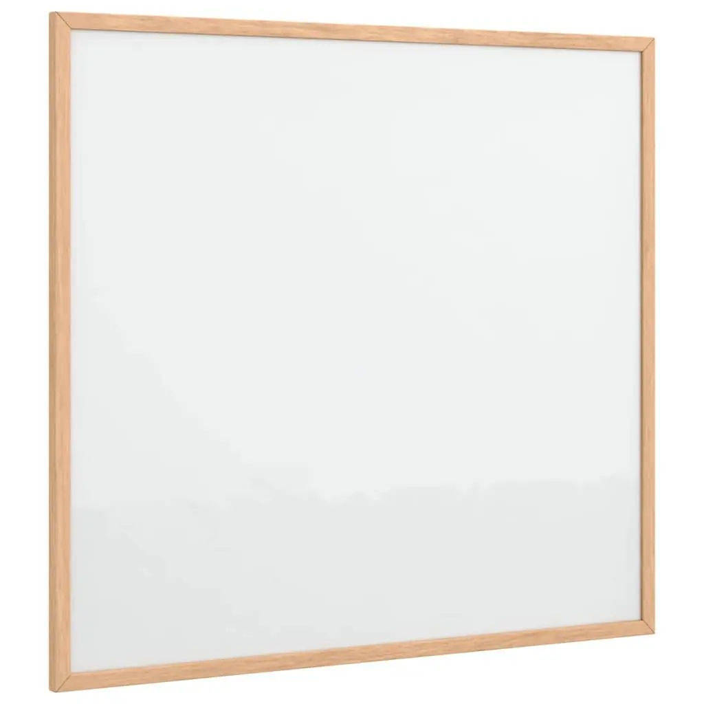 Magnetic Whiteboard for Home Office 60x55 cm Dry Erase Board with Solid Pine Wood Frame