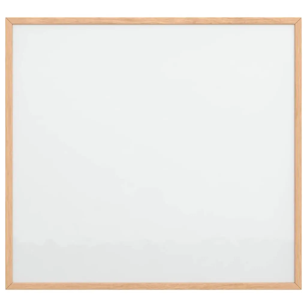 Magnetic Whiteboard for Home Office 60x55 cm Dry Erase Board with Solid Pine Wood Frame
