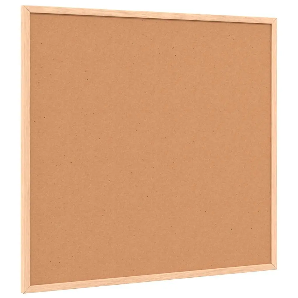 Chalkboard Bulletin Board with Pine Wood Frame 60x55 cm Memo Display Blackboard