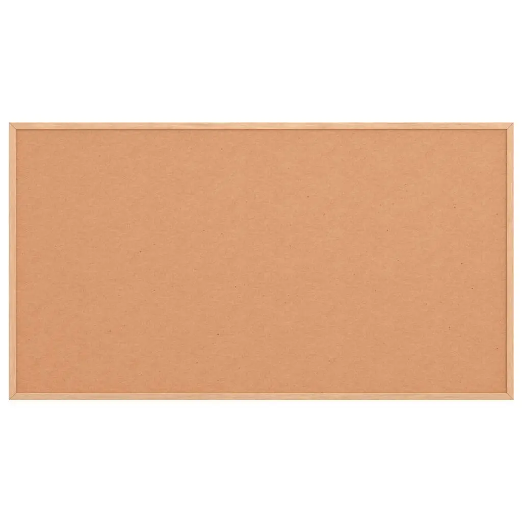 Cork Board Bulletin Display for Home Office Classroom 100x55 cm