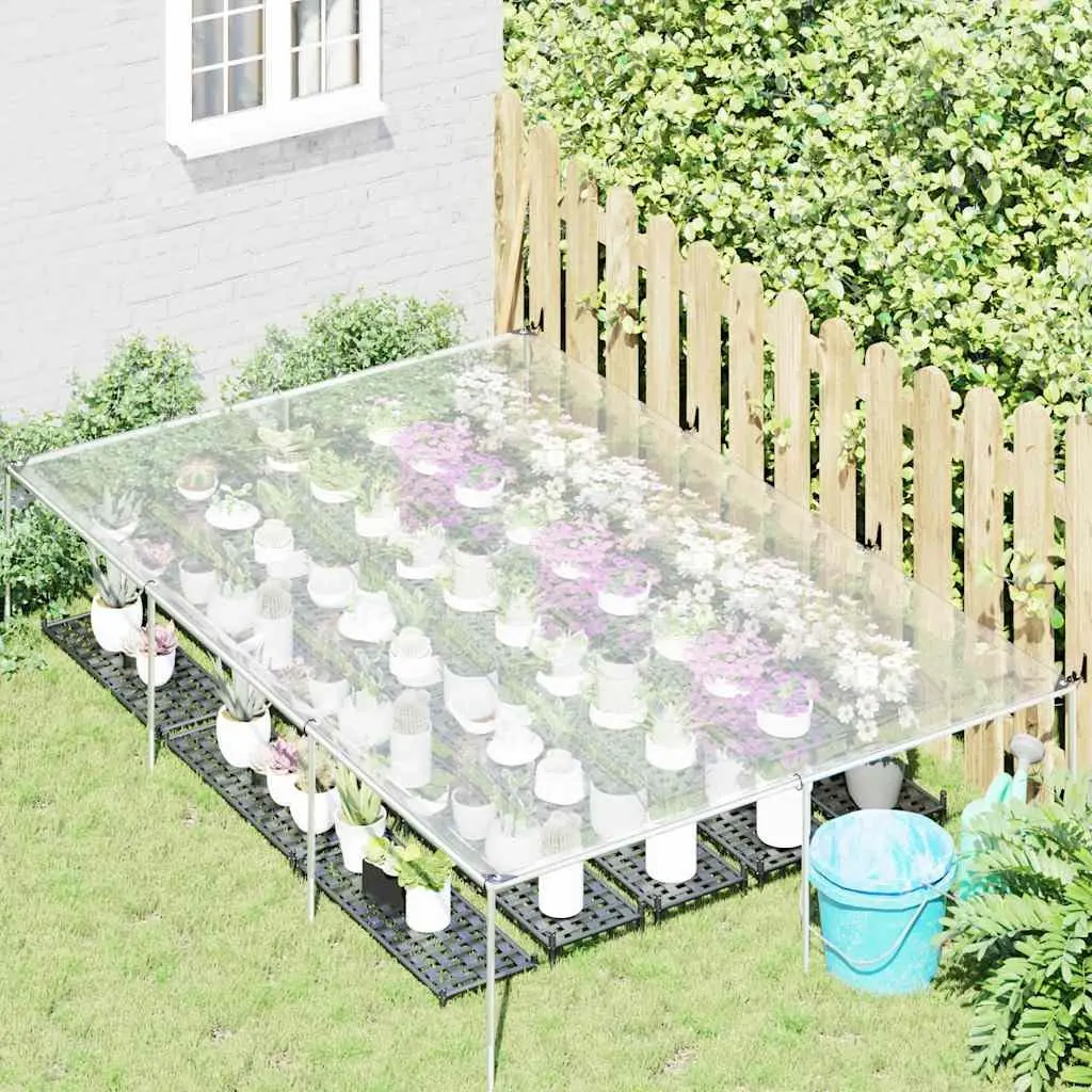 Clear Polyethylene Tarpaulin for Garden Outdoor 2x3 m Waterproof Cover