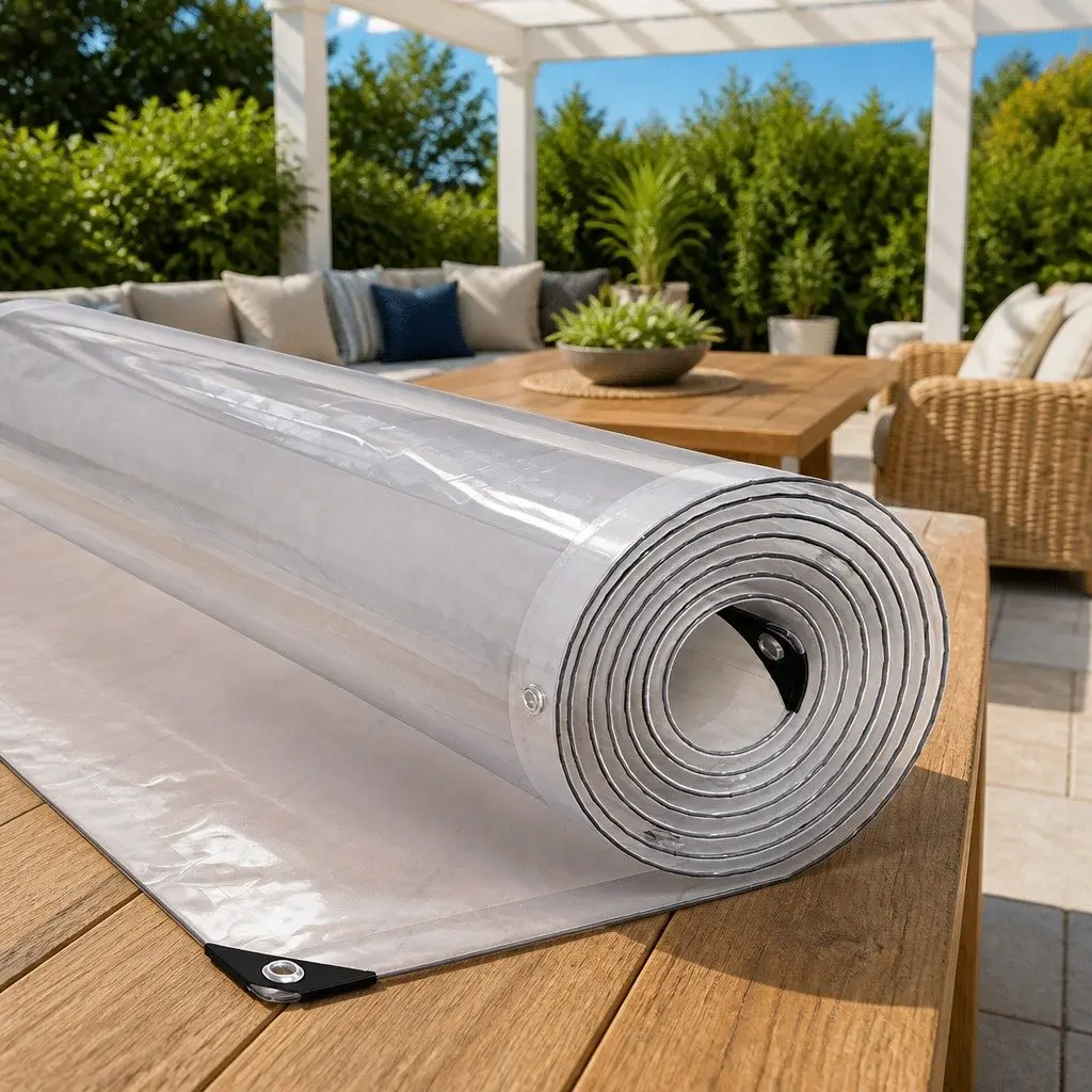 Clear Polyethylene Tarpaulin 3x6m