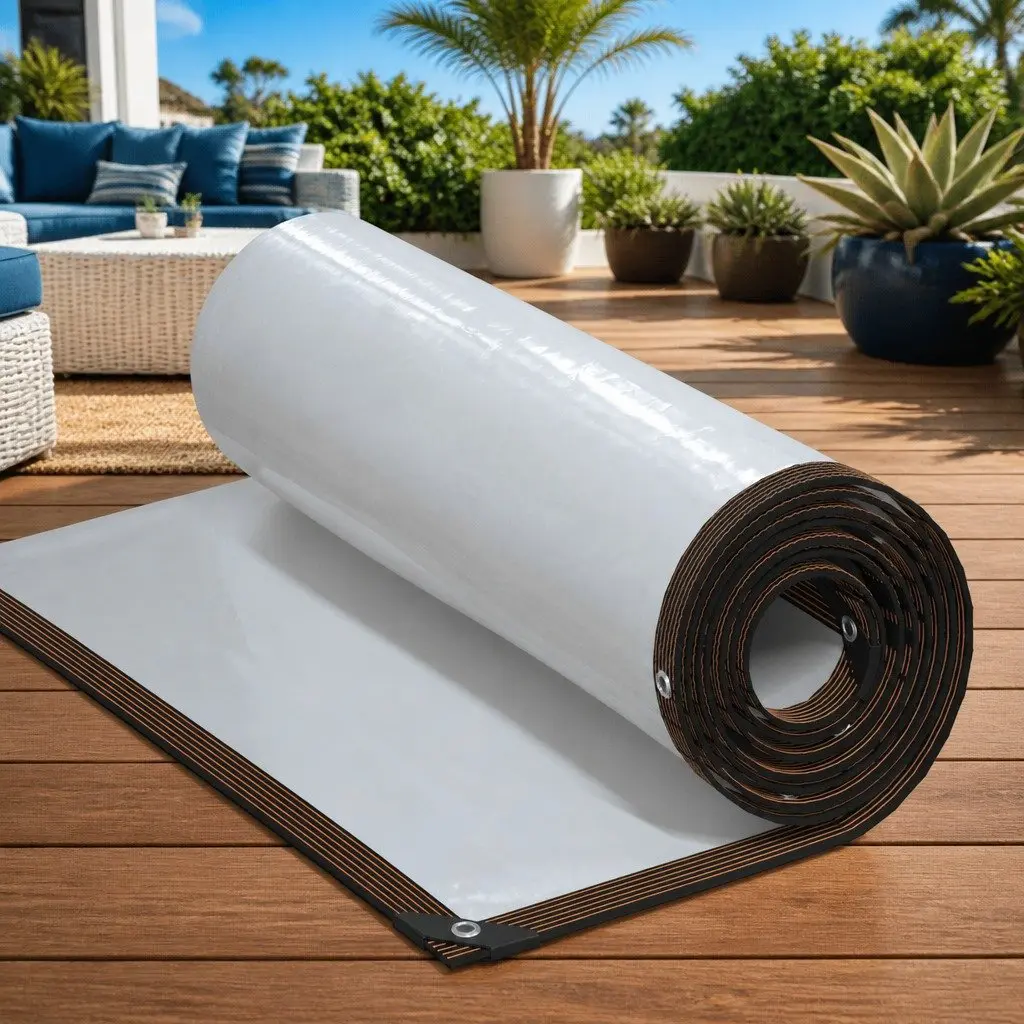 Clear Tarpaulin 3x3 m with Eyelets