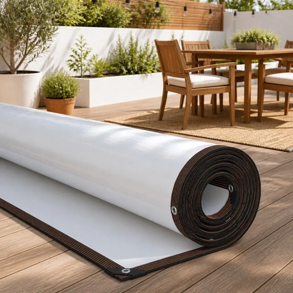 Clear Tarpaulin Sheet 3x8m with Eyelets