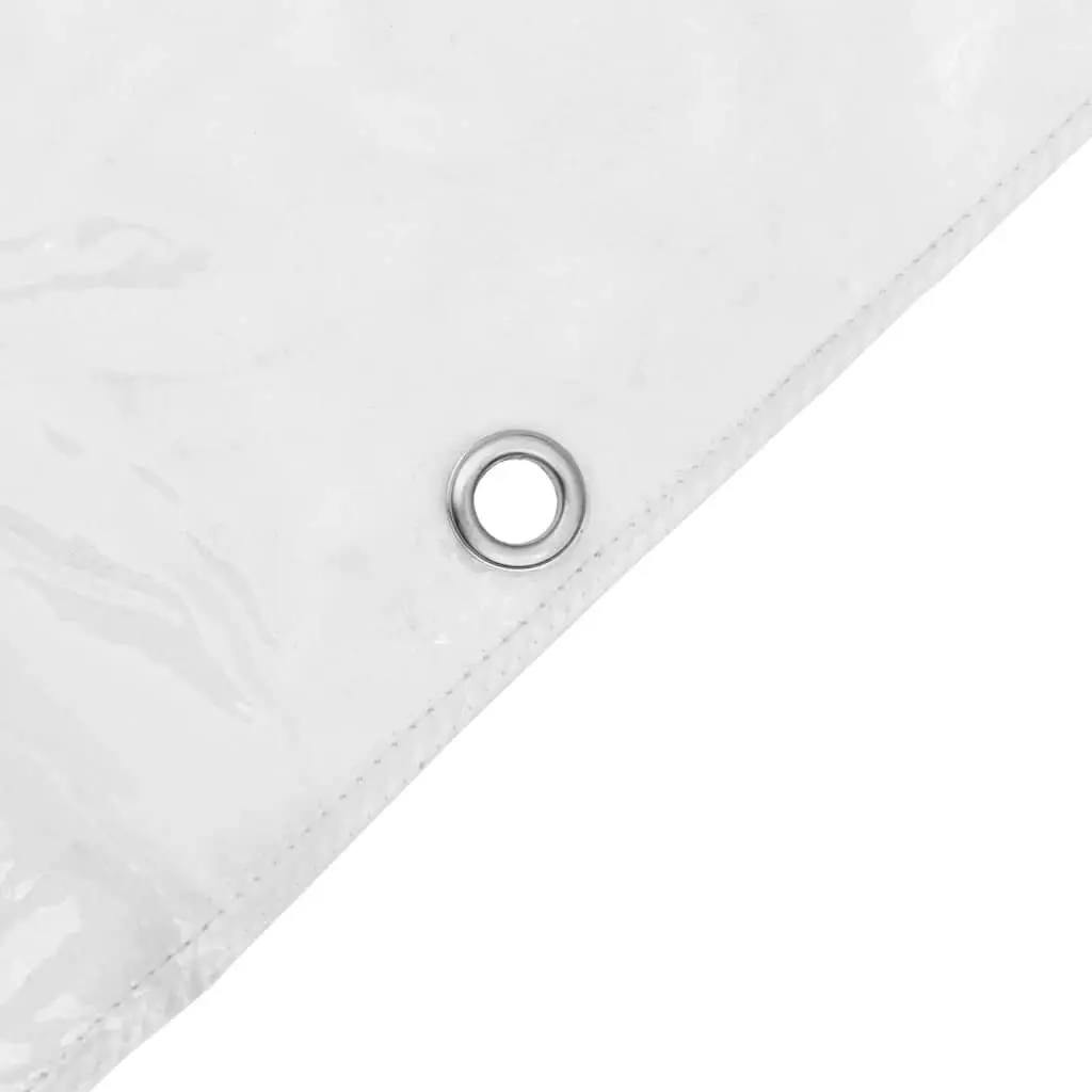 Clear PVC Tarpaulin 3x5m with Eyelets