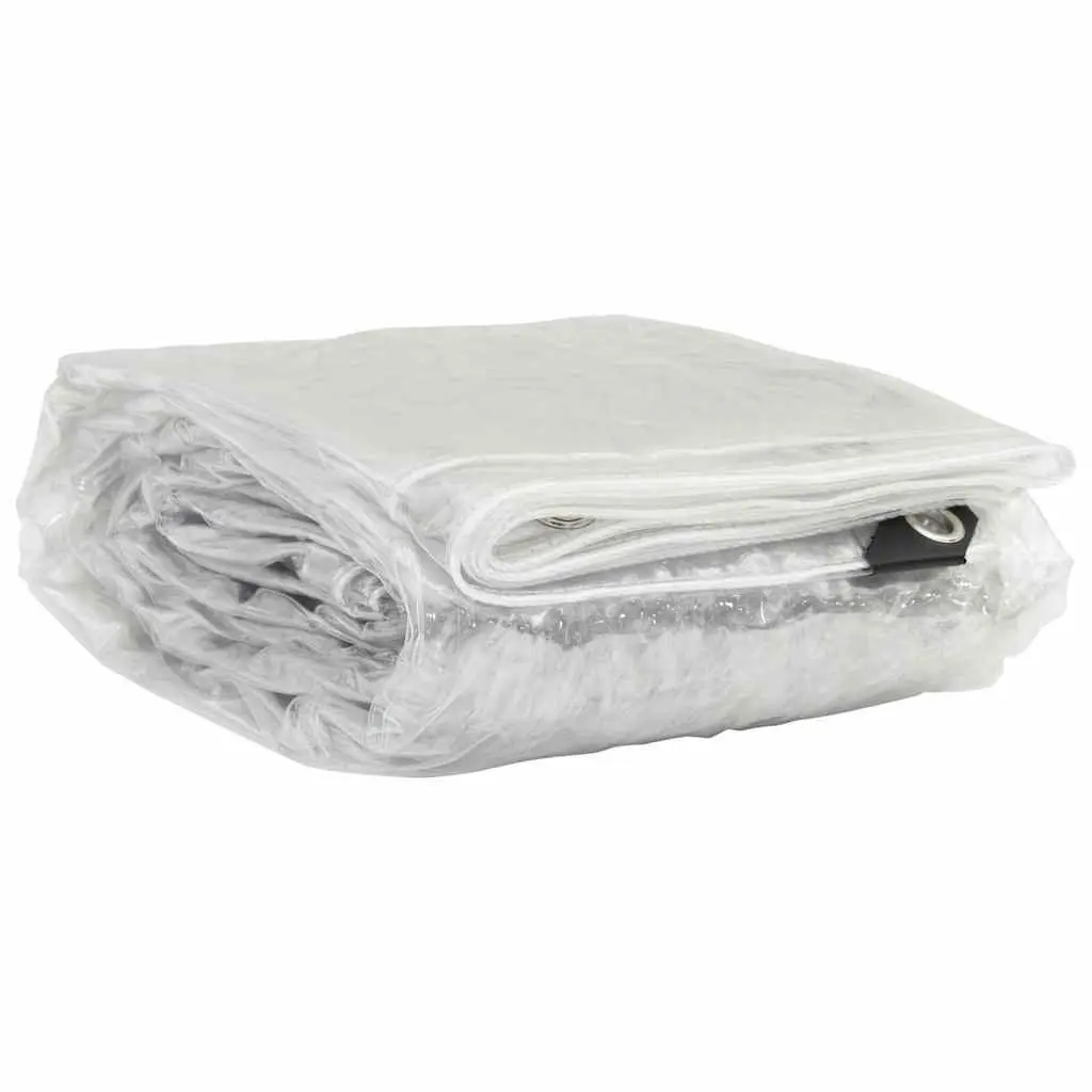 Clear PVC Tarpaulin 3x5m with Eyelets