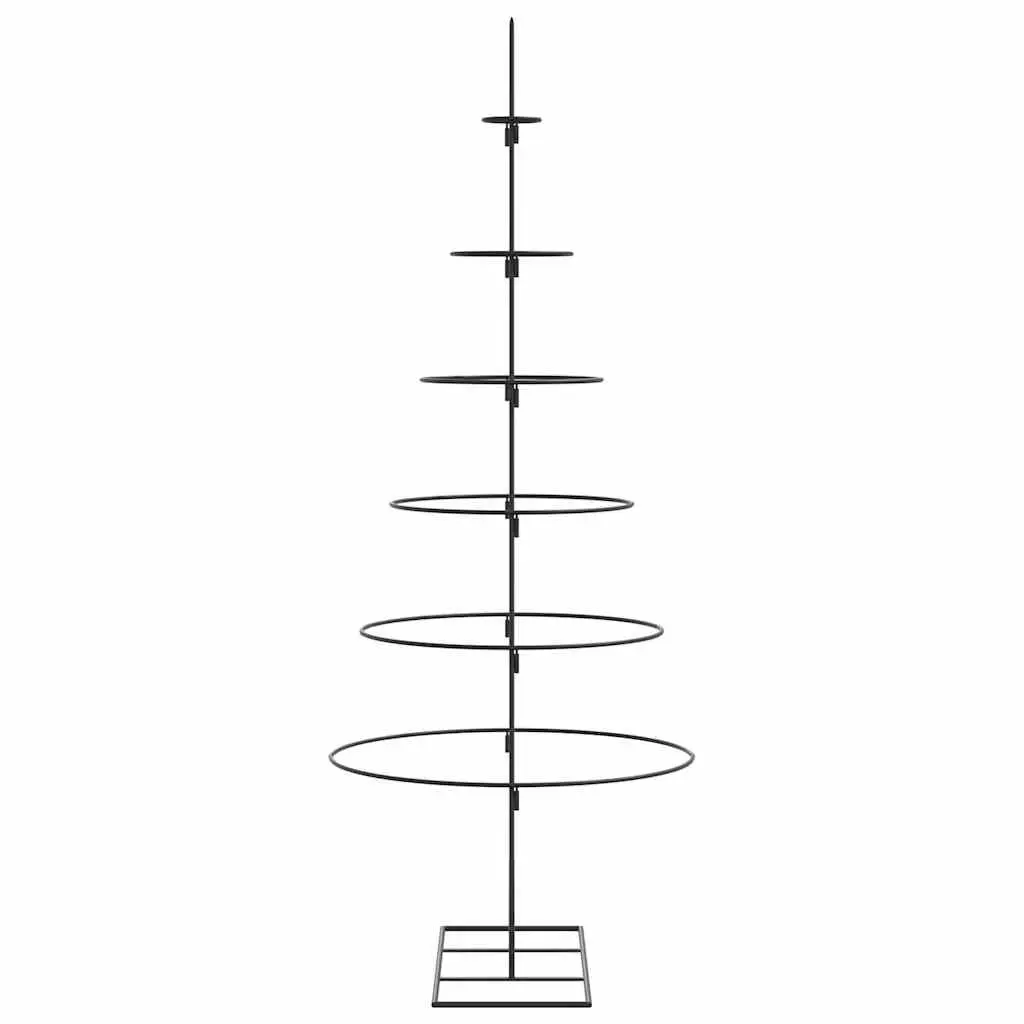 Metal Christmas Tree Decoration DIY Seasonal Holiday Decor 150cm
