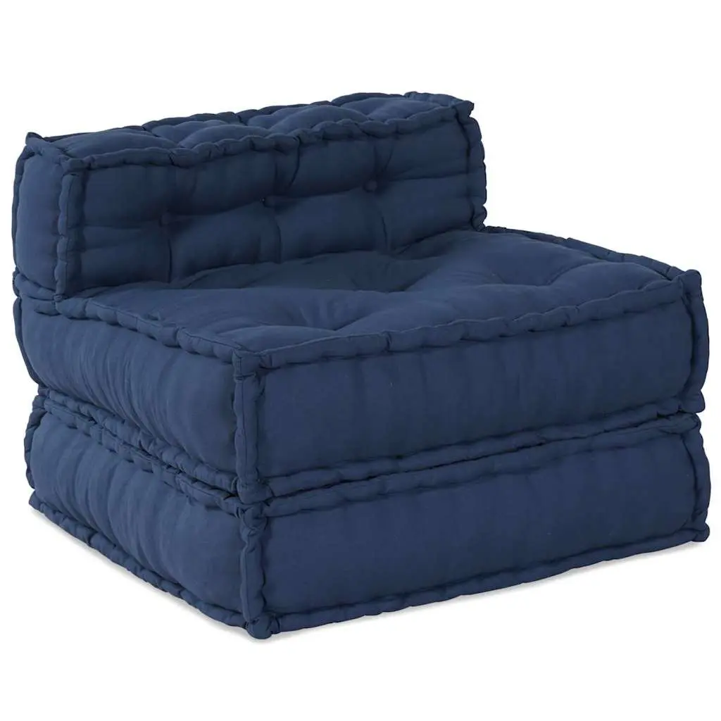 Modular Sofa Unit Indoor Outdoor Use 70x70x56cm Fabric Cushion