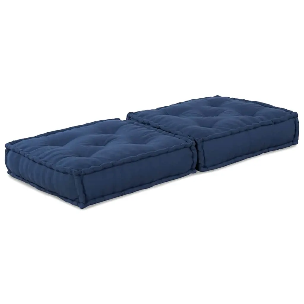 Blue Modular Sofa Unit 70x70x36cm