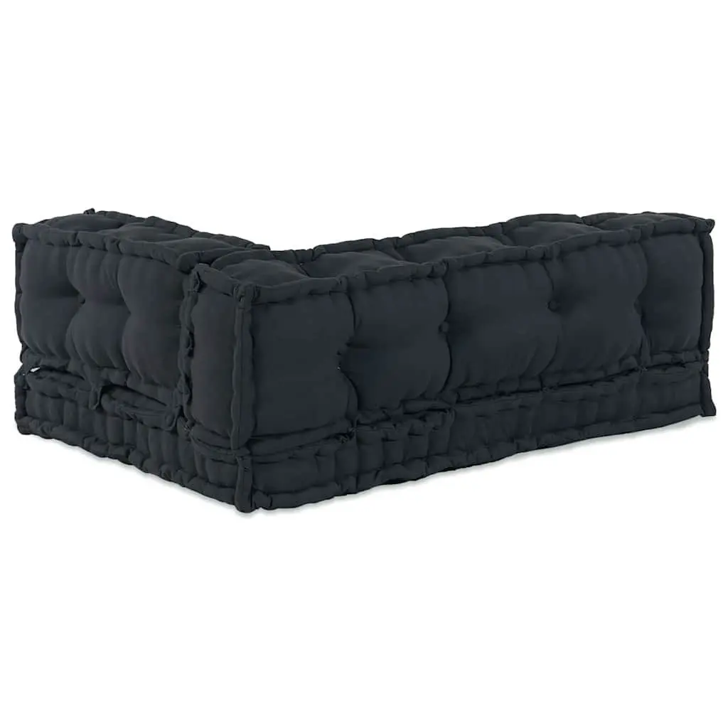 Pallet Sofa Cushion Set 3 pcs Indoor Outdoor Anthracite 120 x 80 x 38 cm Modular Fabric