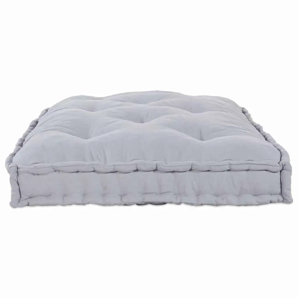 Pallet Sofa Cushion Indoor Outdoor Grey 120 x 80 x 12 cm Modular Fabric