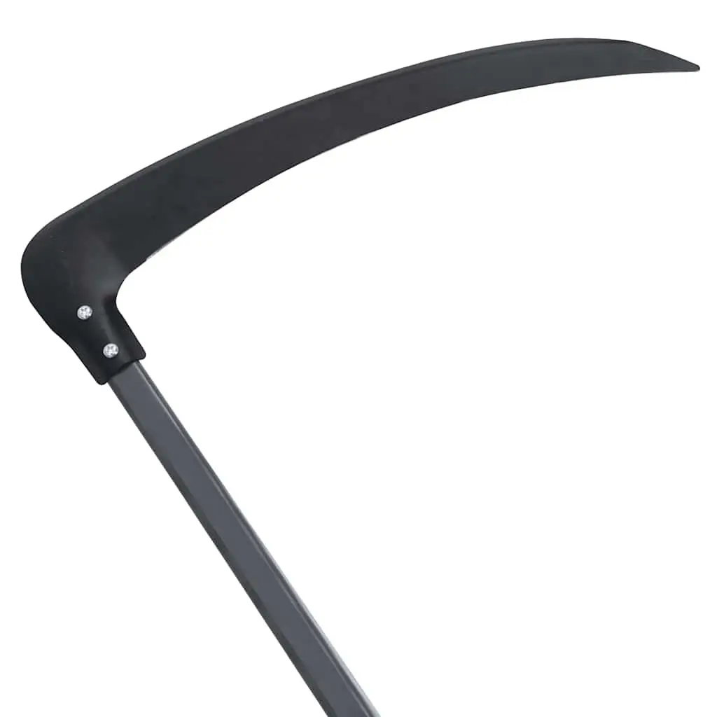 Scythe Garden Tool 145cm for Grass Cutting Weeds Harvesting with Steel Blade and Grinding Stone