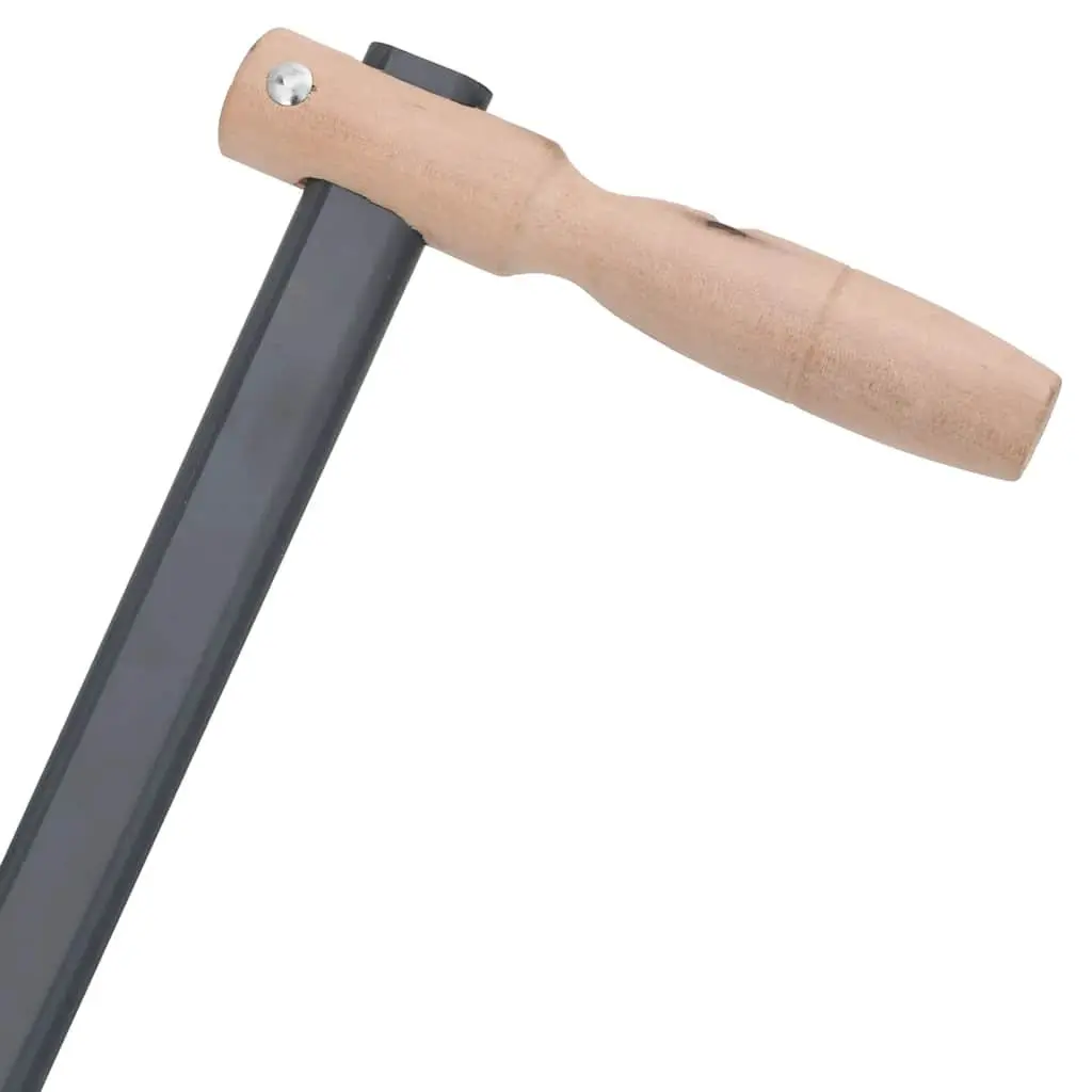 Scythe Garden Tool 145cm for Grass Cutting Weeds Harvesting with Steel Blade and Grinding Stone