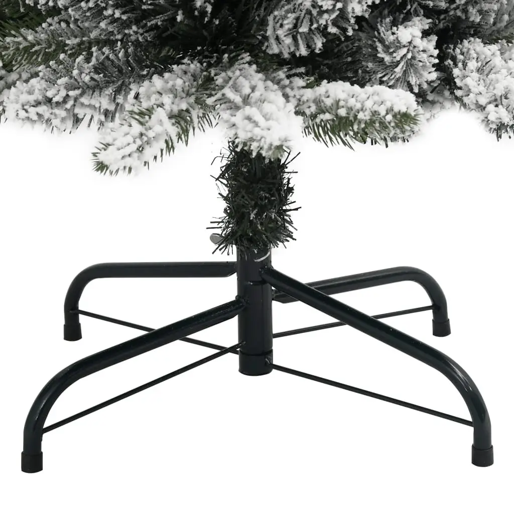 150cm Slim Flocked White Snow Artificial Christmas Tree