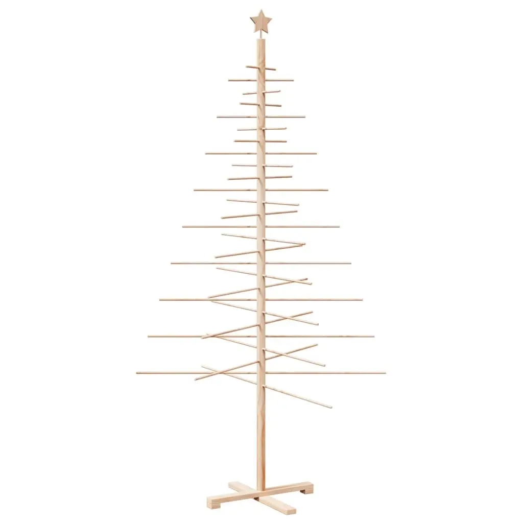Wooden Christmas Tree Decoration for Home 210cm