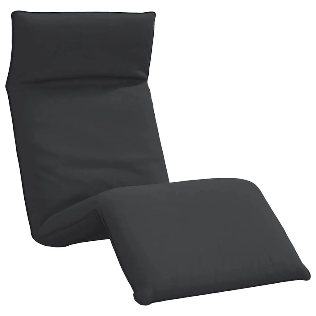 5-Position Folding Sun Lounger with Metal Frame