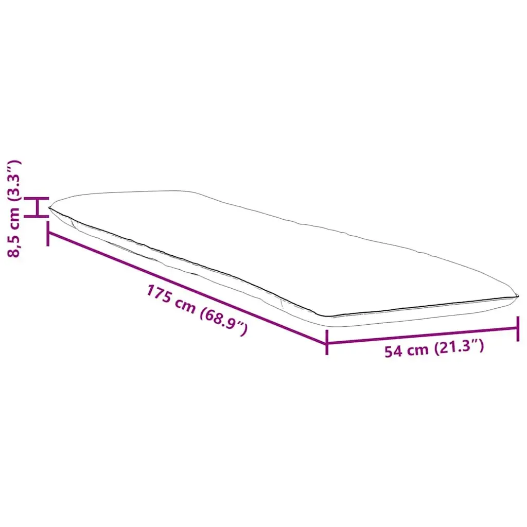 5-Position Folding Sun Lounger with Metal Frame