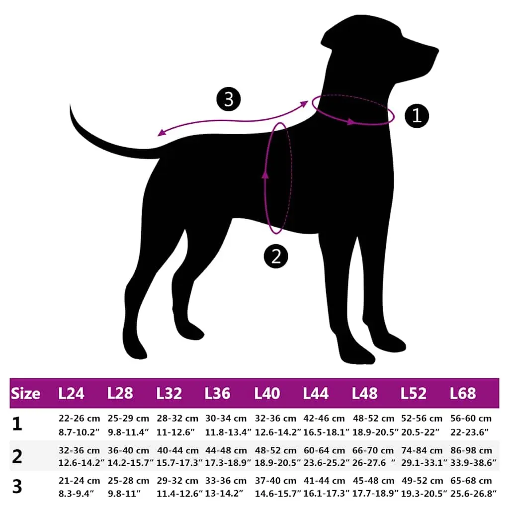 Dog Coat with Built-in Harness Waterproof Reflective Winter Jacket XL Purple