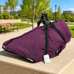 Specifications of Purple Waterproof Dog Coat with Harness 3XL