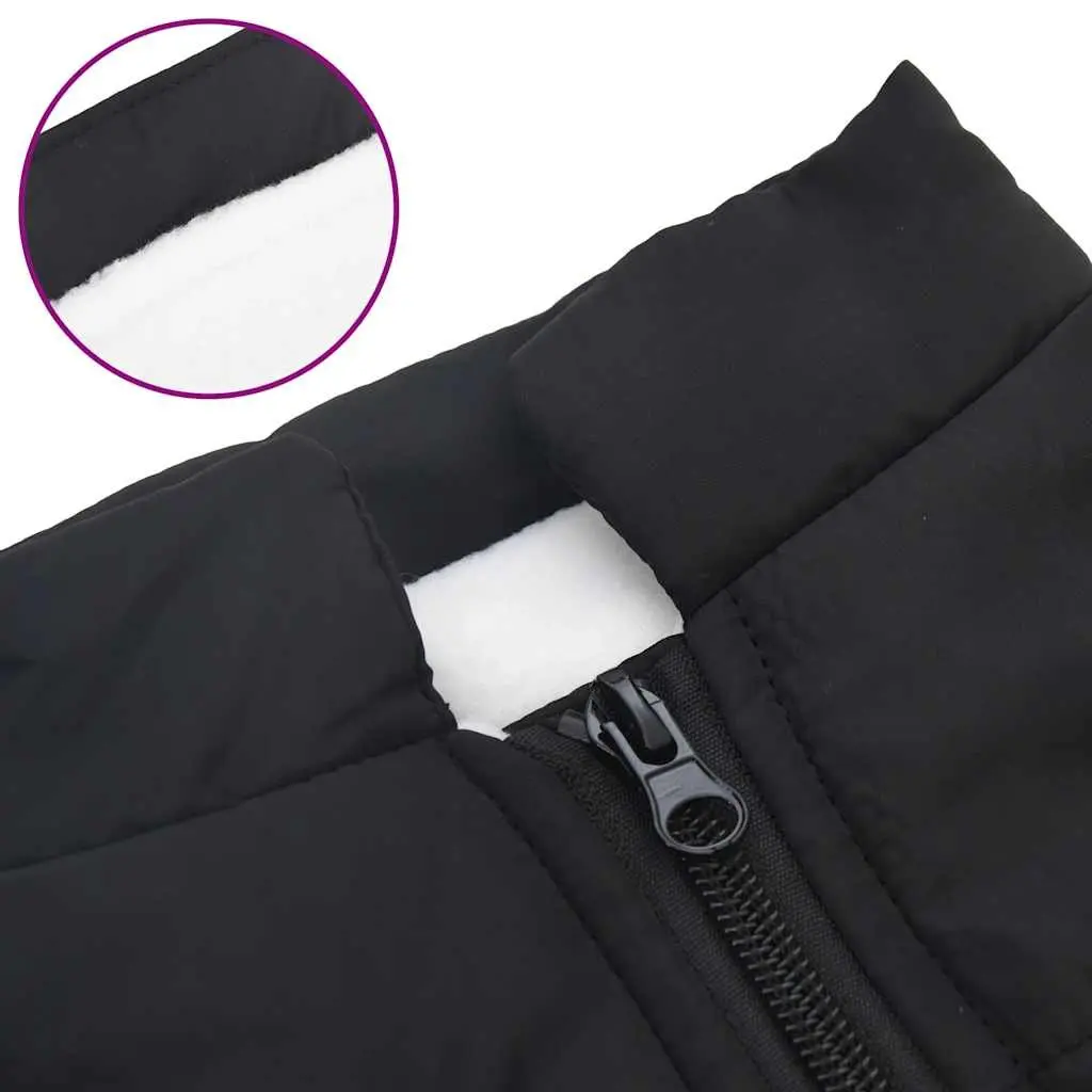 Dog Coat with Built-in Harness Waterproof Reflective Winter Jacket Warm Pet