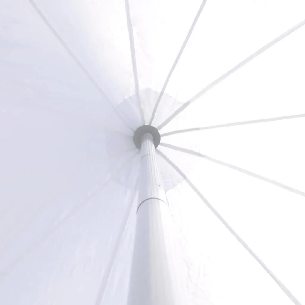 Garden Pavilion Outdoor Canopy Shelter 14m White
