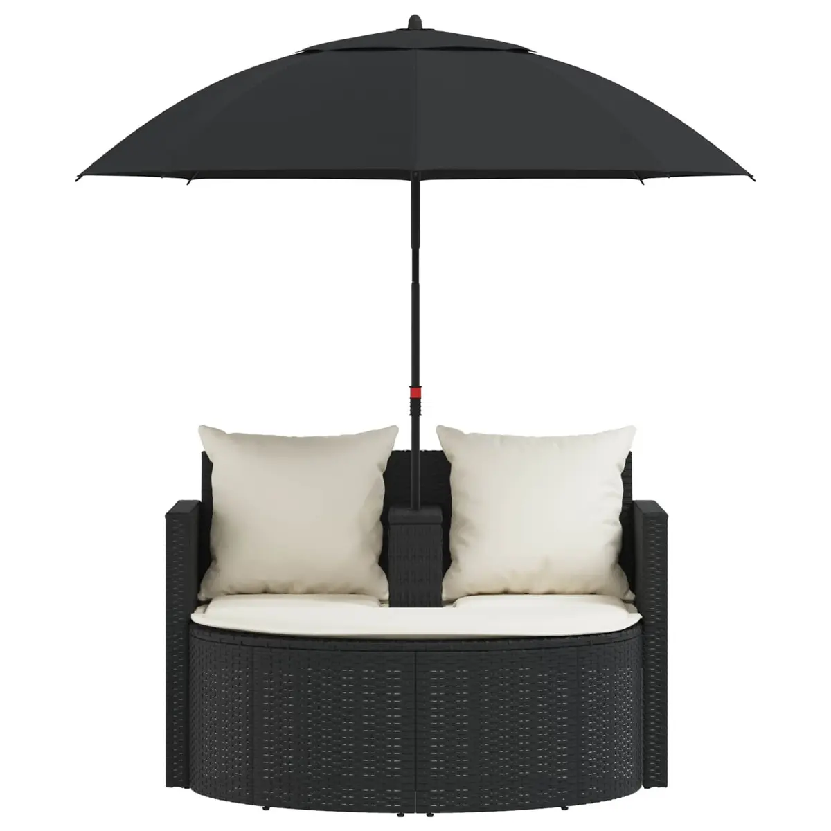 Outdoor Rattan Lounge Bed Set