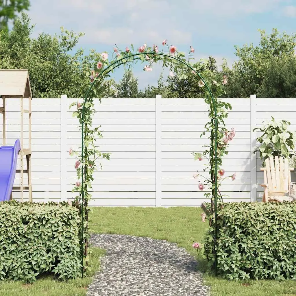 Garden Arch 2 pcs Climbing Plants Outdoor Trellis Support Structure