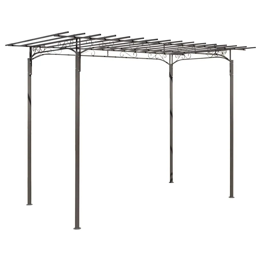 Garden Arbor Rose Arch Outdoor Structure Steel Pavilion Climbing Plants Trellis