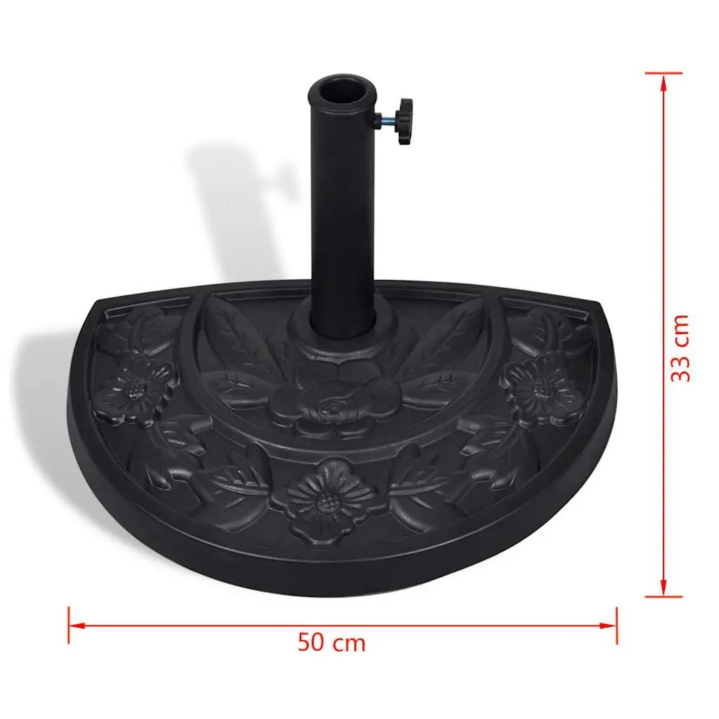 Half Round Parasol Base for Umbrellas