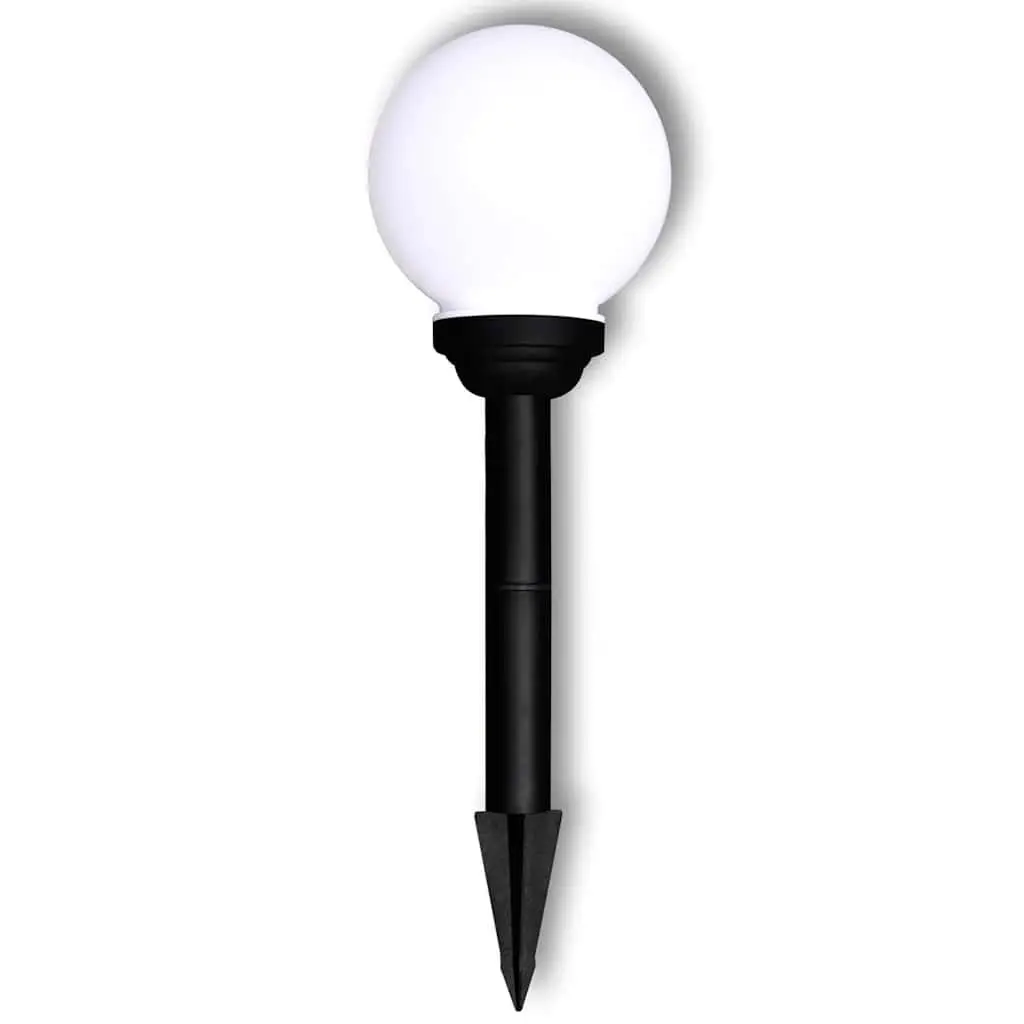 Outdoor Pathway Solar LED Lights 4 Piece Set 15cm Ground Spike Garden Decoration