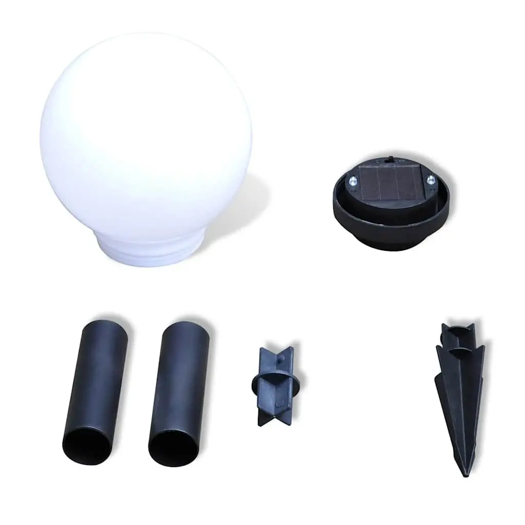 Outdoor Pathway Solar LED Lights 4 Piece Set 15cm Ground Spike Garden Decoration
