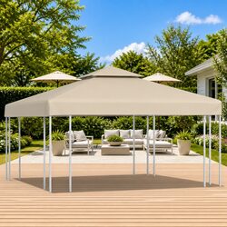 3x3m Waterproof Gazebo Canopy Replacement Cover