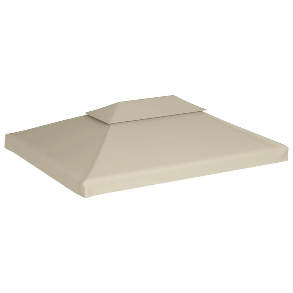 Gazebo Cover Top Replacement Outdoor 3x4m Beige