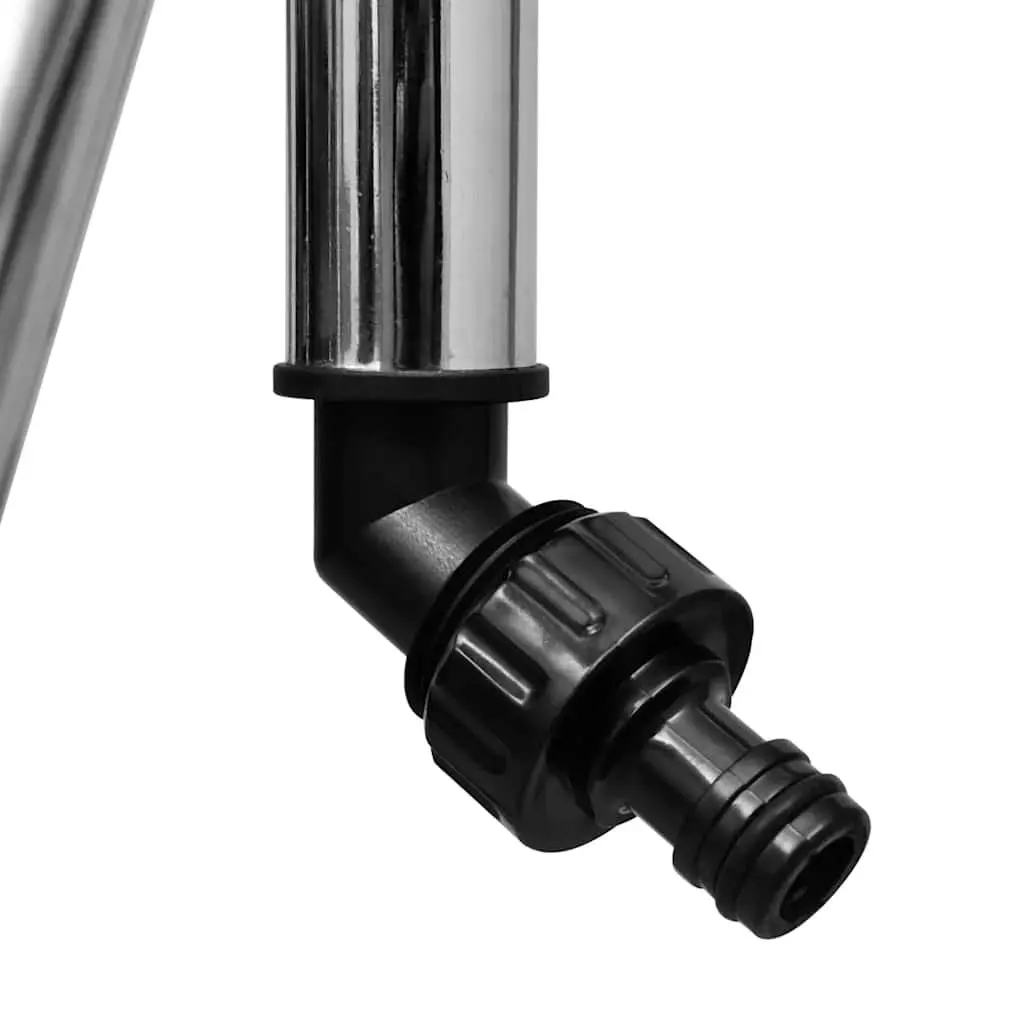 Impulse Sprinkler on Tripod Base Garden Lawn Watering Coverage Adjustable Angles