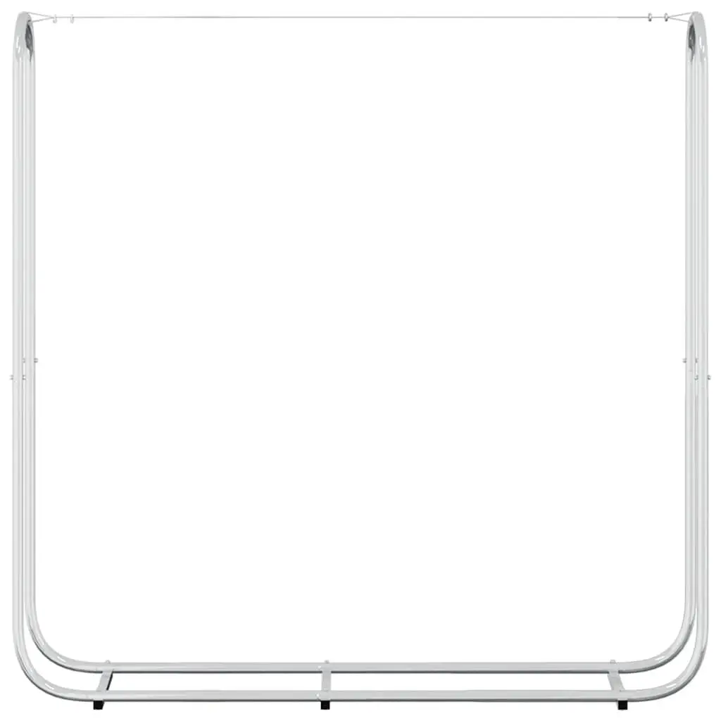 Log Holder Outdoor 150x25x150 cm Galvanised Steel Firewood Rack