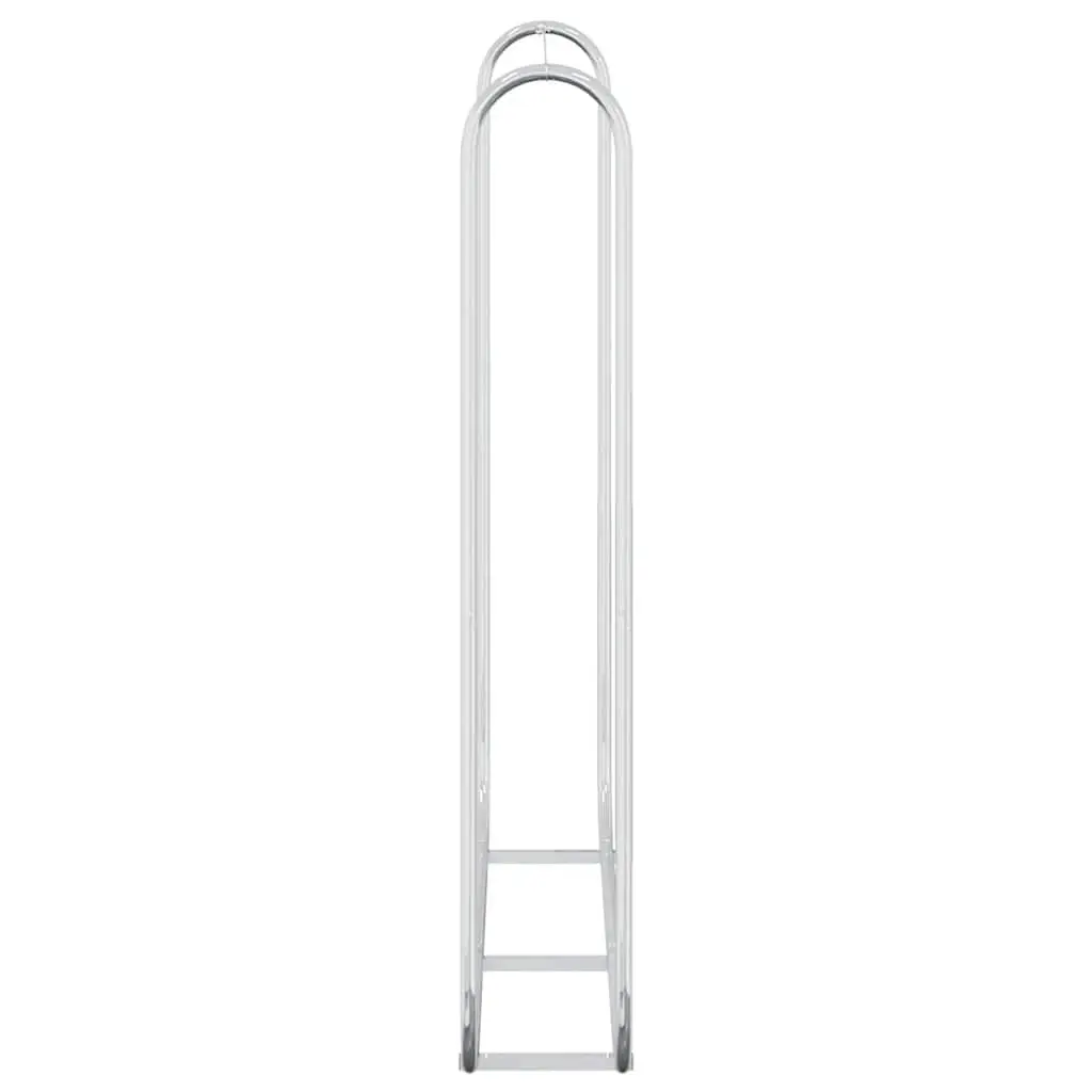 Log Holder Outdoor 150x25x150 cm Galvanised Steel Firewood Rack