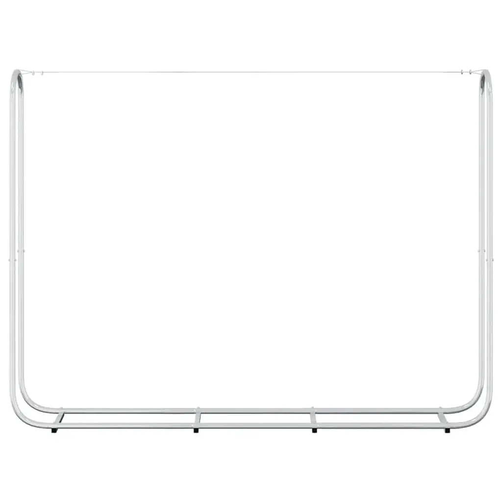 Firewood Rack Outdoor Galvanised Steel Log Storage Holder 200x25x150 cm