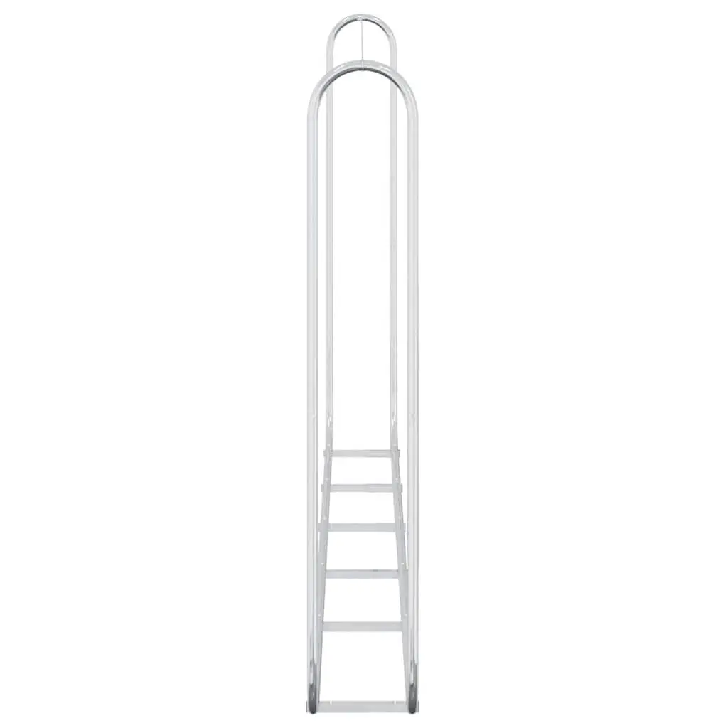 Firewood Rack Log Storage Holder Galvanised Steel Elevated Design Large Capacity