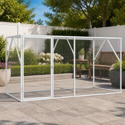 Anthracite Bird Cage - Dimensions 208 x 102 x 108 cm
