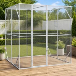 Specifications of the Outdoor Bird Cage in Anthracite