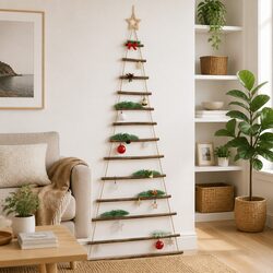Specifications of Wooden Hanging Christmas Tree 86x180 cm