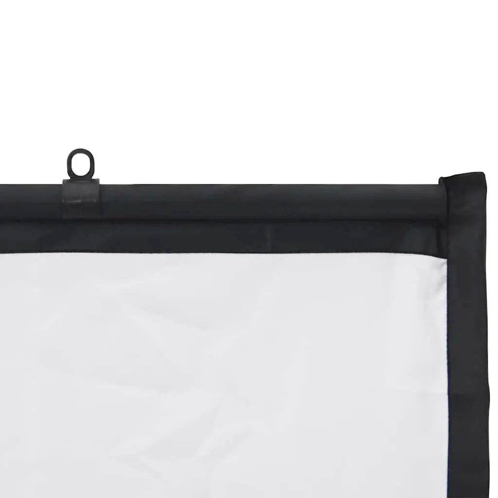 Projection Screen Wall-Hanging 50 Inch 4:3 Aspect Ratio Matte Display Home