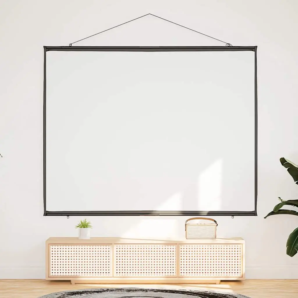 84 Inch Matte Wall-Hanging Projection Screen