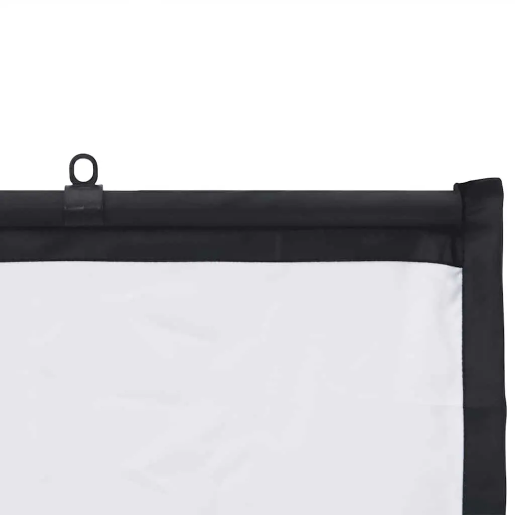 Projection Screen Wall-Hanging 120 Inch 16:9 Matte White Home Theater Classroom