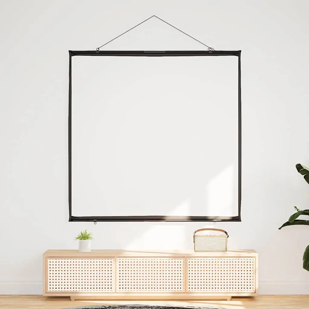 72 Inch Wall-Mounted Projection Screen