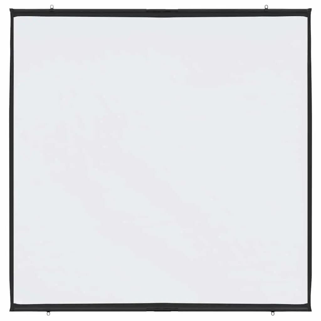 Projection Screen Wall-Hanging 89 Inch 1:1 Aspect Ratio Home Theater Classroom