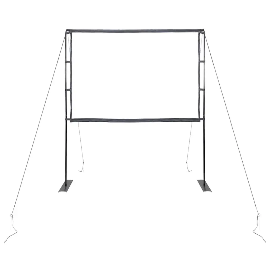 Projection Screen 90 Inch 4:3 Portable Stand Display Home Theater Office